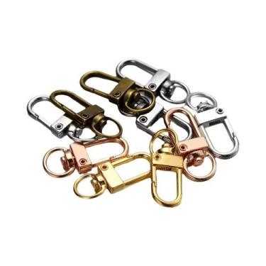 Imagem de Fivelas Giratórias Coloridas Para Cães Com Fecho Lagosta 12x33mm 10pçs