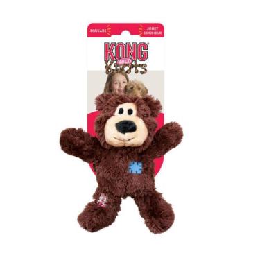 Imagem de Pelucia kong wild knots bear (ursinho) x-small p/ cães, Cinza