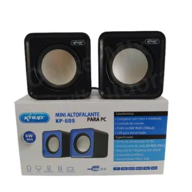 Imagem de Caixa De Som Knup, Para MAC, PC E Notebook - KP-609