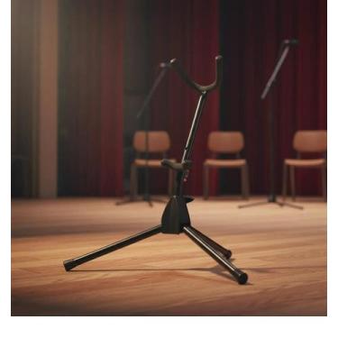 Imagem de Suporte Emborrachado De Chão Para Saxofone Klx - KLX Qualidade e Inova