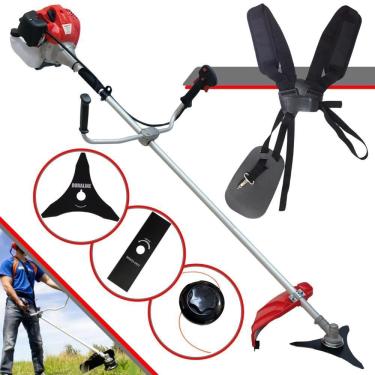 Imagem de Roçadeira Anmax CG430P TB 43CC 2HP 2T + Lâmina 3 Pontas