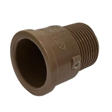 Imagem de Conexao Adapt Pvc Marrom 25mm 3/4" Liso/ Rosca - Krona