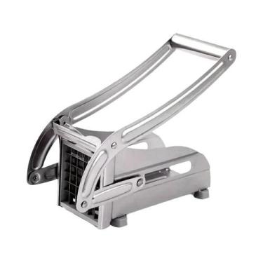 Imagem de Prensa Manual De Aço Inoxidável Para Fazer Batatas Fritas, Cortador Mu