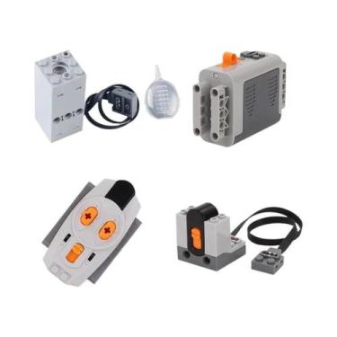 Imagem de Motor De Pulverização De Fumaça Técnica Compatível Com Lego, Peças De 