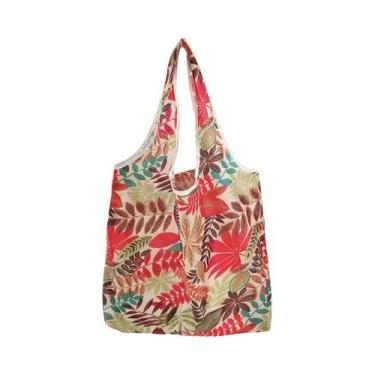 Imagem de Sacolas De Compras Reutilizáveis E Ecológicas De Grande Capacidade Par