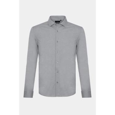Imagem de Camisa Aramis Manga Longa Algodão Piquet Mercerizada-Masculino