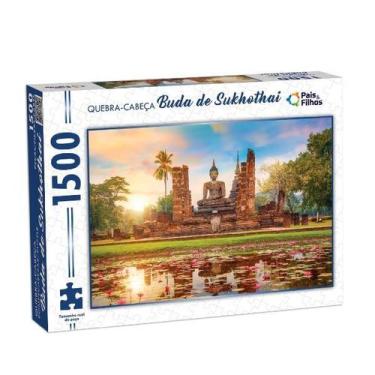 Imagem de Quebra Cabeça Buda de Sukhothai 1500 Peças Pais e Filhos - Pais & Filh