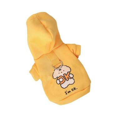 Imagem de Roupas De Outono E Inverno Para Gatos E Cães, Hoodie De Seda De Leite 