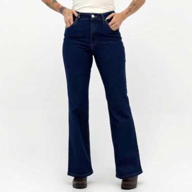 Imagem de Calça Damyller Jeans Boot Cut Feminina-Feminino