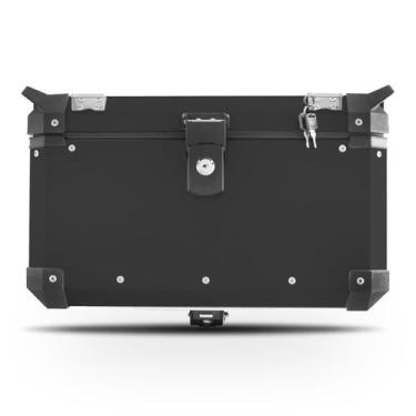 Imagem de Baú Alumínio Escovado 48 Litros Top Case Universal Super Adventure Ace