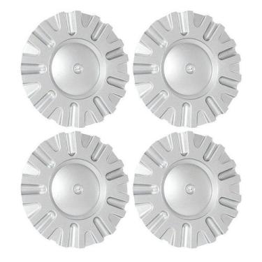 Imagem de Jogo Calota Central Roda Esportiva Kromma Ferraro F-67 - DCAPS