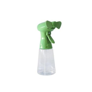 Imagem de Mini ventilador com borrifador de plástico 350ml - CASITA, Verde