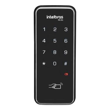 Imagem de Fechadura Digital de Sobrepor Fr201 Preto Intelbras - Congratulations 
