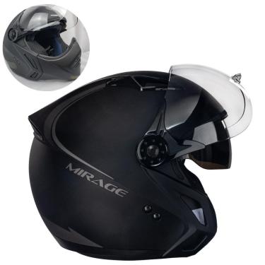 Imagem de Capacete Moto Peels Mirage Classic Com Viseira Solar Aberto-Unissex