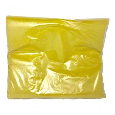 Imagem de Saco para Lixo Saco de Lixo 60 Litros Reciclável Amarelo 60L com 100 Unidades para Uso Geral