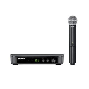 Imagem de Sistema de Microfone Shure sem Fio BLX24 SM58 J10