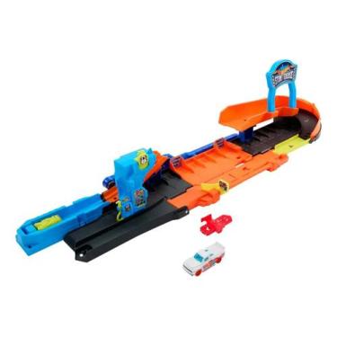 Imagem de Pista Hot Wheels City Garagem De Acrobacias Mattel - Jhl94 Colorido Mu