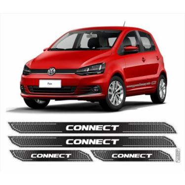 Imagem de Kit Soleira Diamante Fox Connect 2018/2019 Cromado Resinado - Resitank