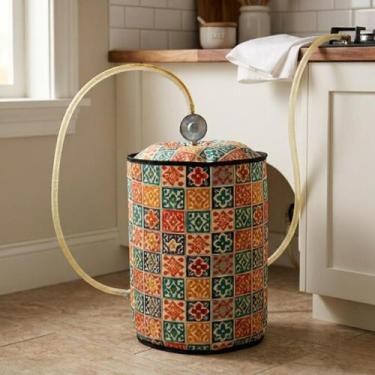 Imagem de Capa botijao de gas 13 kg protetor impermeavel - Viver Bem Estar, QUAD