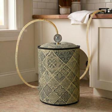 Imagem de Capa botijao de gas 13 kg protetor impermeavel - Viver Bem Estar, AZUL