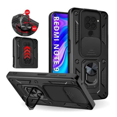 Imagem de Capa Capinha Armor Militar Redmi Note 9 Normal Anti Impacto Proteção C