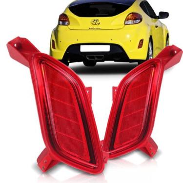 Imagem de Lanterna Parachoque Traseiro Veloster 2012 2013 2014 - DEPO, Direito