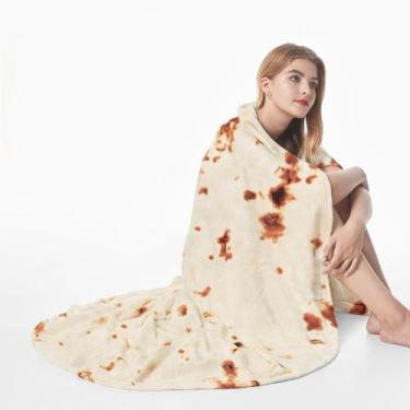 Imagem de Cobertor Burrito Tortilla Admitrack 228 cm Flanela Macia