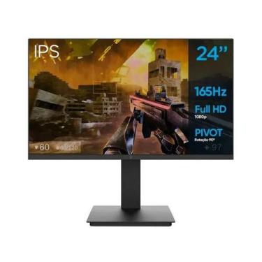 Imagem de Monitor Gamer Pivot 24" OX Órbita IPS Full HD 165Hz HDMI/DP
