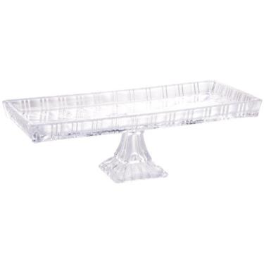 Imagem de Travessa de Cristal Retangular 15x34cm - Lyor Cristal Dragon, Transpar
