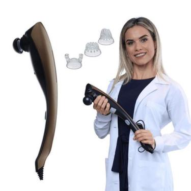 Imagem de Massageador Elétrico Corporal Profissional Volcano Black 127v - RAINOA