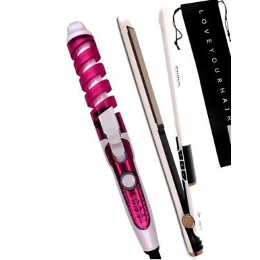Imagem de Prancha De Cabelo Philco Titanium Profissional Salão Digital Ions 450f