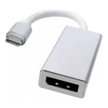Imagem de Cabo Adaptador Usb Tipo C Thuderbolt 3 Para Displayport Femea - LOTUS