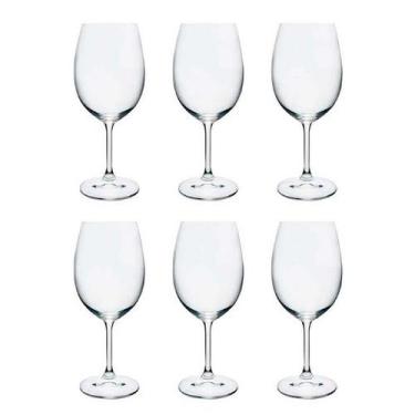Imagem de Conjunto  6 Taças Anna em Cristal 450 ml - Bohemia - FullFit