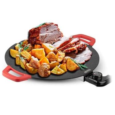 Imagem de Chapa Grill Paella Elétrica Multifuncional Gourmet 220 Volts - Raf