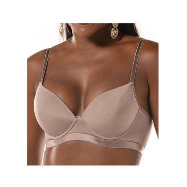 Imagem de Sutiã Chic DeMillus 067093 Com Aro e Bojo, Bege, 50