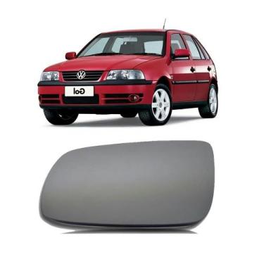 Imagem de Lente Retrovisor c/Base Gol Saveiro Parati G3 Esquerdo - Blawer
