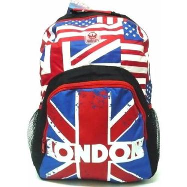 Imagem de Mochila Masculina Faculdade Unissex Feminina London Escolar Juvenil Tr