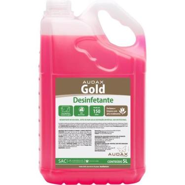 Imagem de Desinfetante Lavanda 5L Galão Rosa Bactericida Limpeza Geral Sanitário