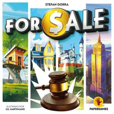 Imagem de For Sale: Jogo de Compra e Venda de Propriedades com Expansão Conselhe