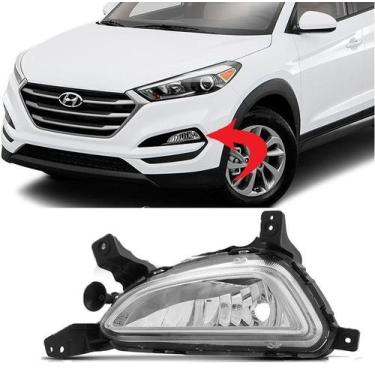 Imagem de Farol Milha Auxiliar Neblina Tucson 2017 18 a 2022 Esquerdo - bbs