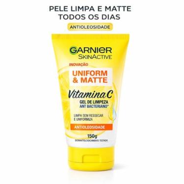 Imagem de Gel Limpeza Facial Garnier Efeito Matte Antioleosidade 150g