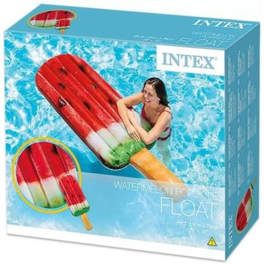 Imagem de Colchão Inflável Picolé de Melancia Intex