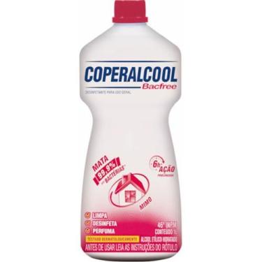 Imagem de Álcool Líquido Bacfree Mimo 46Inpm Coperalcool 1l