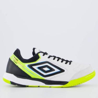 Imagem de Chuteira Umbro Adamant Master Class Pro Bump Futsal Branca, 37