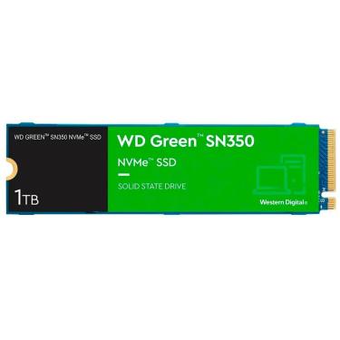 Imagem de SSD Western Digital M.2 1TB SN350 Green Nvme com Desempenho e Durabilidade WDS100T2G0C