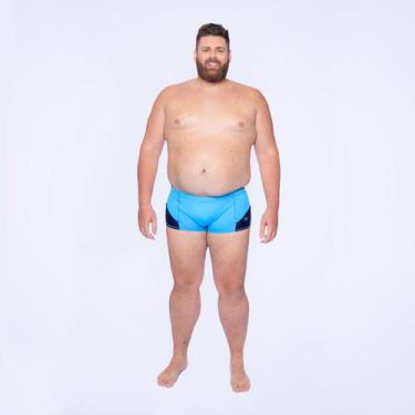 Imagem de Sunga Plus Recortes Speedo+ - CELESTE MARINHO G+, Azul claro, G+