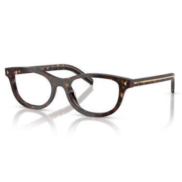 Imagem de Óculos De Grau Prada Heritage Marrom Havana PRD01VU 17N1O1-52