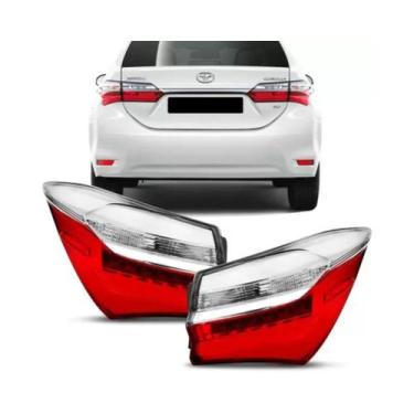 Imagem de Lanterna Traseira Corolla 2018 2019 Com Led Canto - Tyc, Lado Esquerdo