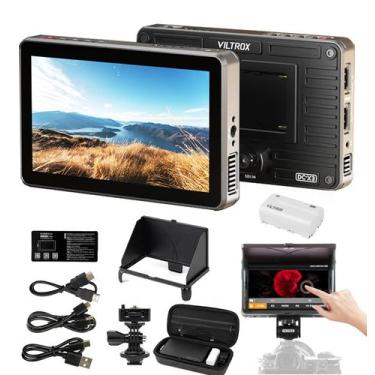 Imagem de Monitor de campo de câmera VILTROX DC-X3 2000Nit 4K HDMI/SDI de 6 pole