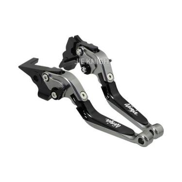 Imagem de Kit De Guidão CNC Dobrável E Extensível Para Motocicletas NINJA 250/30